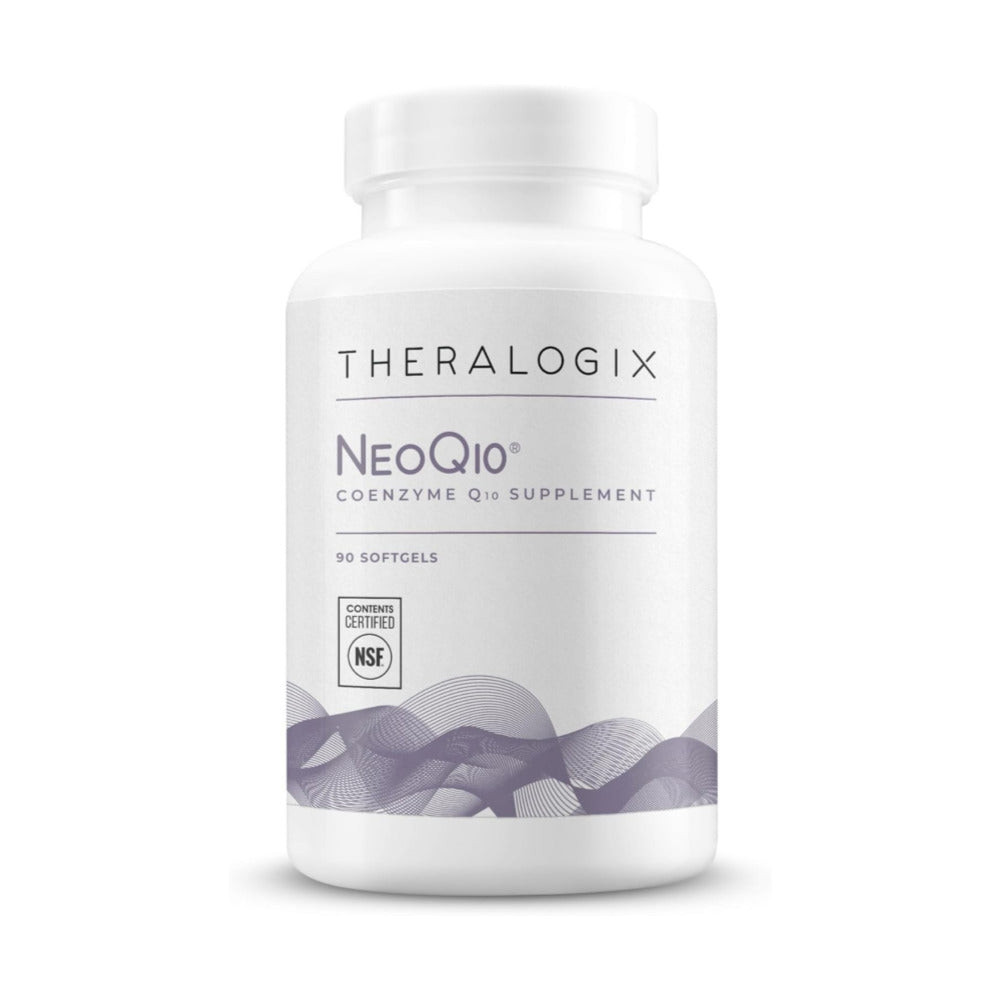 Theralogix NeoQ10 Coenzyme Q10 Supplement - Heart Health & Fertility Support - CoQ10 Fertility Supplement for Men & Women* - NSF Certified - 90 Softgels (90-Day Supply)