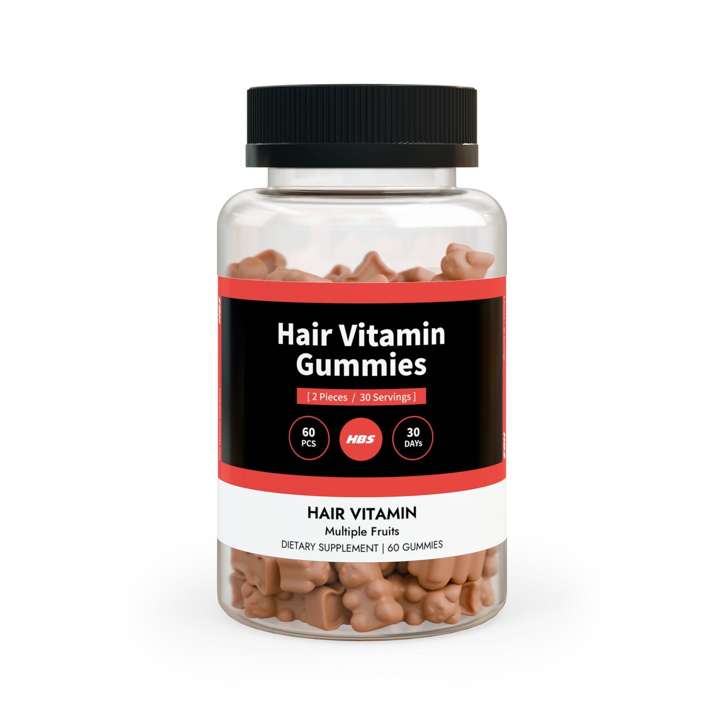 HBS, Hair Vitamin Gummies (60 Gummies)