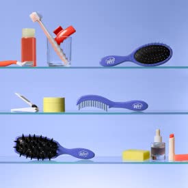 Wet Brush Custom Care Thin Hair Detangling Comb Purple