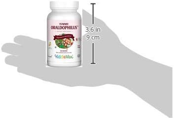 Maxi Health Yummie Oraldophilus - Acidophilus Probiotics - Tropical Flavor - 50 Chewies - Kosher