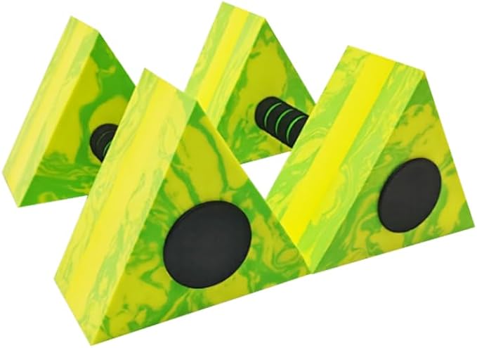 Aquatic Exercise Dumbbell Set of 2 for Water Aerobics, High-Density EVA-Foam Water Weights, Pool Fitness Equipment for Unisex Adults, camo