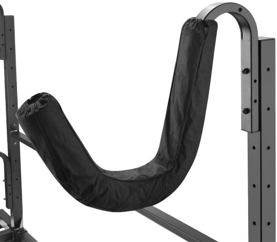 Kayak Storage Rack - Freestanding Kayak Stands with Padded Arms and Adjustable Straps - Holds multiple Canoes, SUP, or Paddleboards by Rad Sportz
