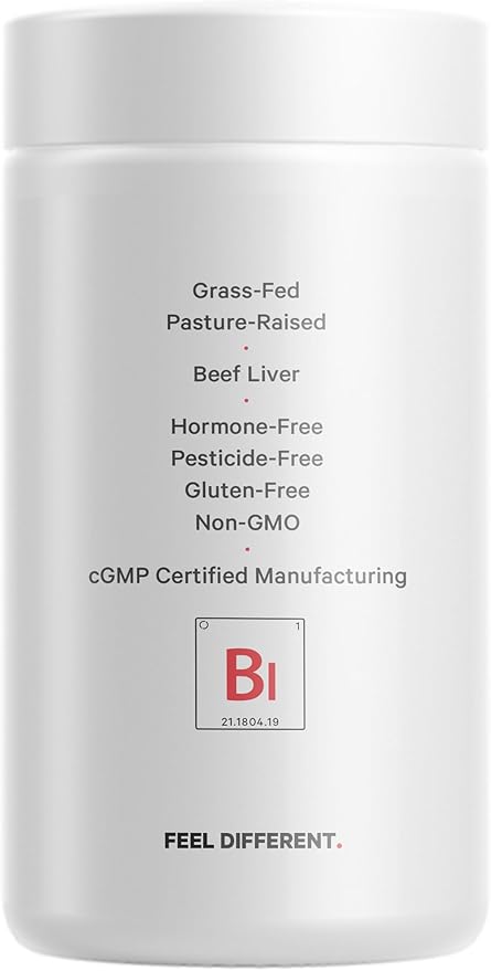 Codeage Grass Fed Beef Liver Supplement Superfood, Freeze Dried, Non-Defatted, Desiccated Beef Liver Glandulars Bovine Pills, Pasture Raised Beef Vitamins, Non-GMO Liver Meat, 180 Capsules