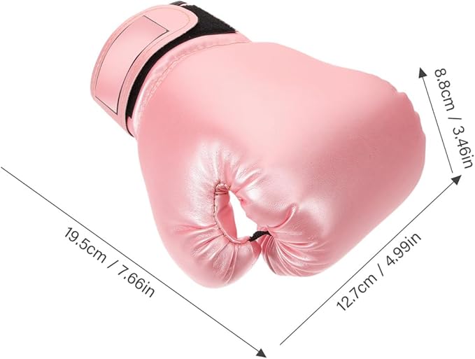 Milisten Kids Boxing Gloves: Toddler Boxing Gloves for Kids Training - Punching Bag Training Sparring Gloves Suitable for Boys and Girls Boxing Beginners(Pink