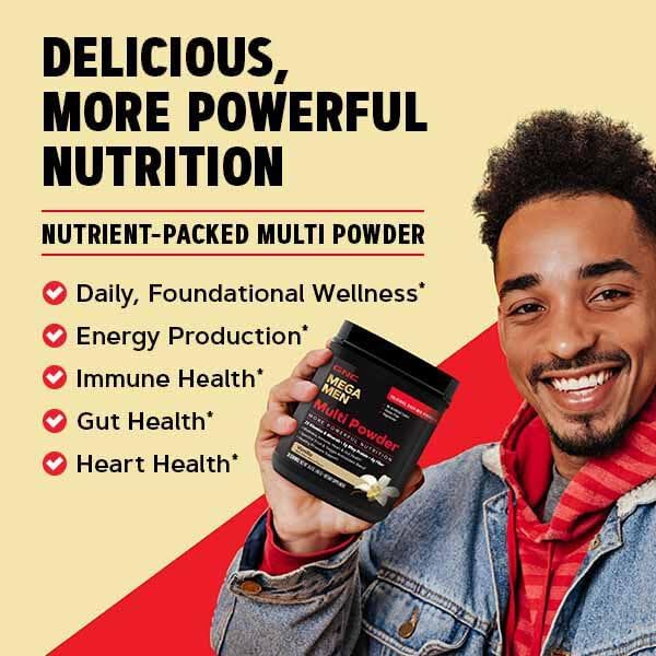 GNC Mega Men Multi Powder Chocolate