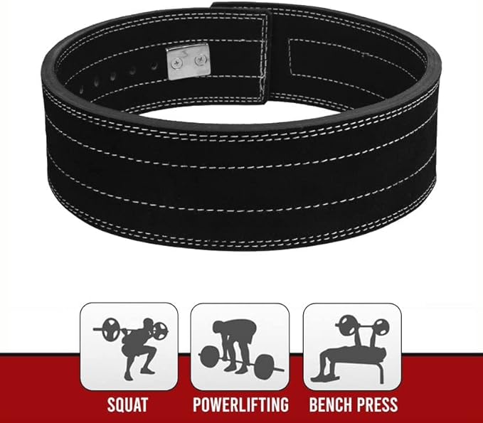 DEFY Weightlifting Lever Belt – 4” Wide Powerlifting 10MM Lever
