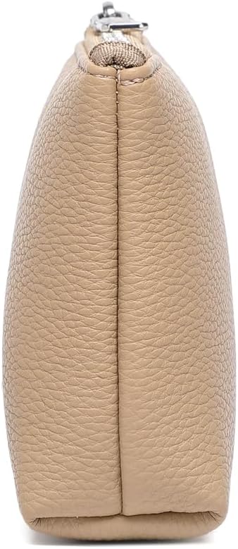 PU Leather Makeup Simple and Convenient Handbag Small Exquisite Storage Bag (Pu/Sandy)