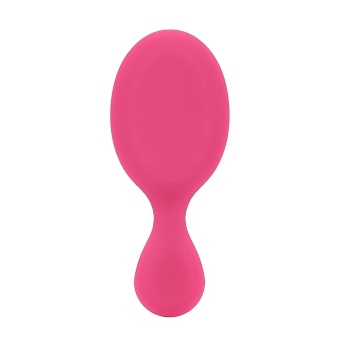 Wet Brush Mini Detangler Hair Brush, Pink Frost, Detangling Travel Hairbrush, Ultra-Soft IntelliFlex Bristles Glide Through Tangles with Ease, Pain-Free, All Hair Types