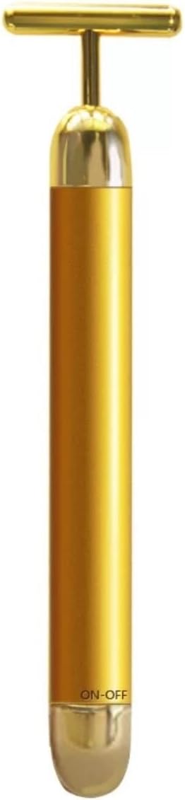 AnHua Beauty Massage 24K Golden Anti-Aging Pulse Skin Care Gold Facial Roller Massage