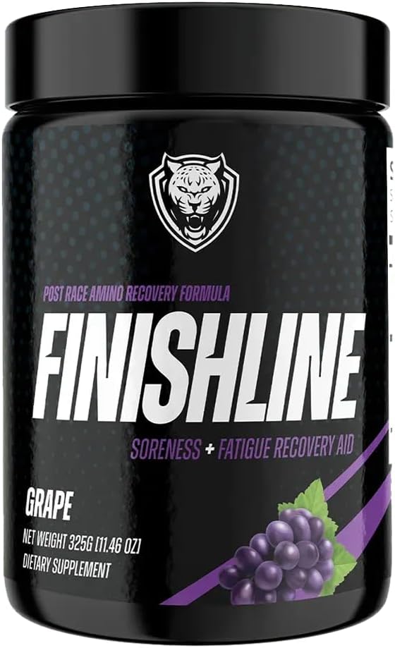6AM Run Finishline - Amino Energy Powder - Post Run Recovery Drink - Branch Chain Amino Acids Powder - Heal and Recovery Powder - Keto Post Workout Powder - Lemon Lime BCAA Powder - 50 Scoops