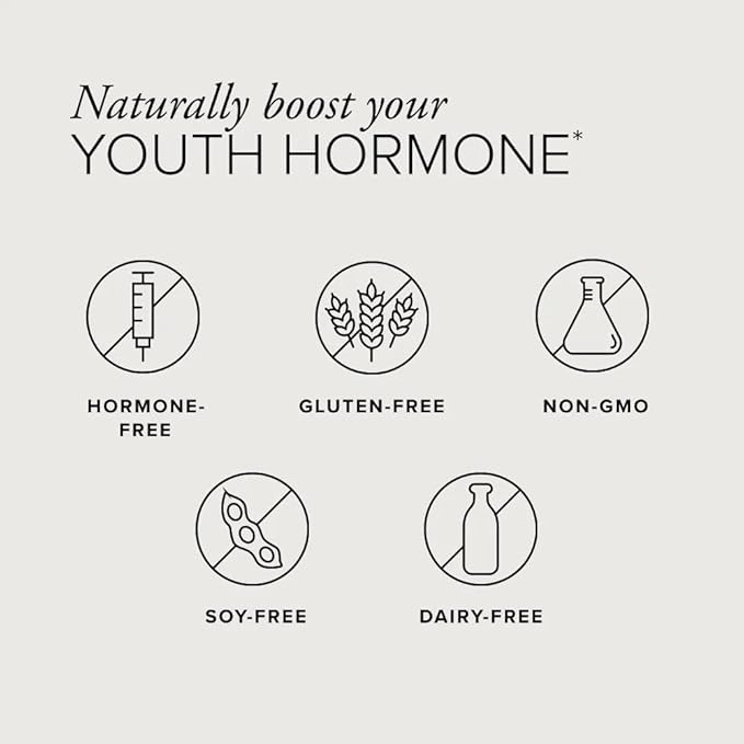 Serovital Advanced for Women - Anti-Aging Supplement for Women - HGH Supplements for Women - Skin Benefits, Energy, and Sleep - 30 Servings