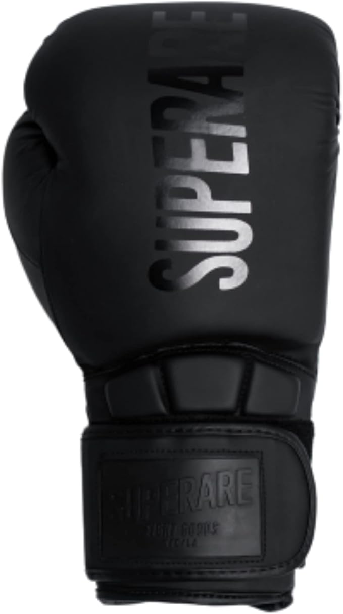 Superare Supergel V Boxing Gloves, Professional Training, Fighting, Kickboxing, Muay Thai and MMA Gloves, for Men and Women, Comfortable Strap Closure