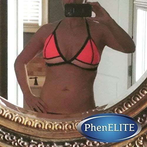 Phenelite Fat Burner for Women - Weight Loss Support and Diet Pills for Helping Reduce Belly Fat - Supplement Made of Raspberry Ketones and Premier Plant Extracts - Appetite Suppressant, Vegan
