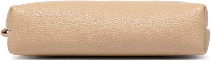 PU Leather Makeup Simple and Convenient Handbag Small Exquisite Storage Bag (Pu/Sandy)