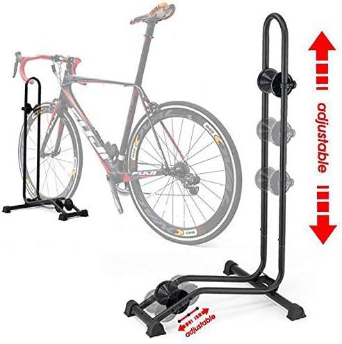 BikeHand Bike Floor Stand Parking Rack Stand - for 24"-29" Mountain MTB & Road Bikes Bicycles Indoor Outdoor Garage Storage - Classic for 3 Bikes