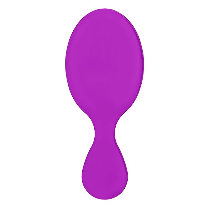 Wet Brush Mini Detangler Hair Brush, Pink - Detangling Travel Hair Brush - Ultra-Soft IntelliFlex Bristles Glide Through Tangles with Ease - Pain-Free - All Hair Types