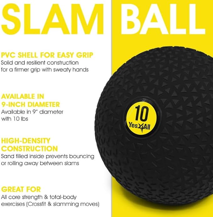 Yes4All Slam Ball 10lbs -