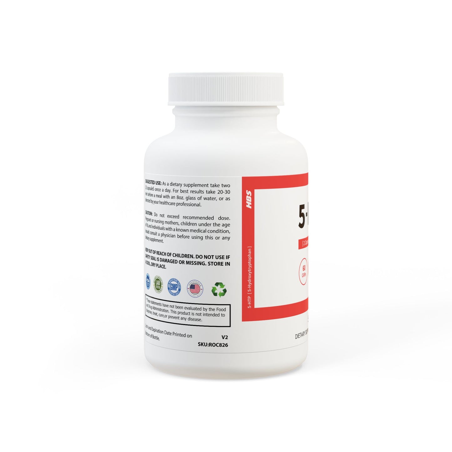 HBS, 5-HTP Supplement (60 Capsules)