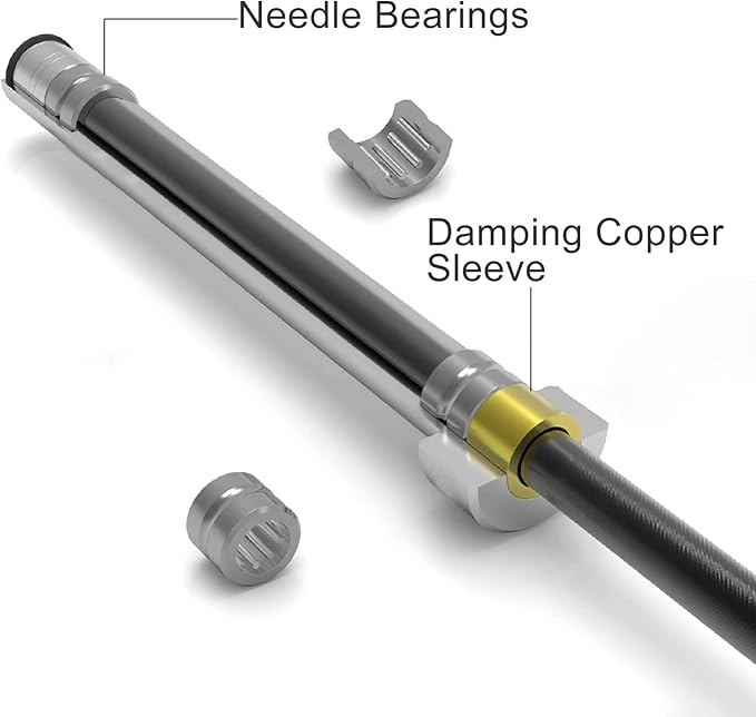 Elevens Olympic Barbell Barbells for Home Gym Fitness Weightlifting