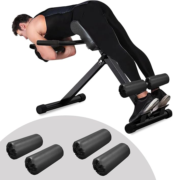 Foam Foot Pads Rollers Replacement: 4PCS Foam Rollers 7"x3.5" for