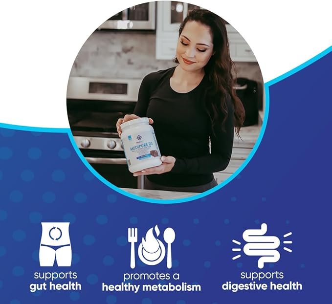 NuEthix Formulations Medipure DS with Pea Protein Phase 1 & 2 Detoxification System, Supplement to Help Support The Body’s Natural Detoxification Process, Vanilla Wafer (Non-Caffeinated), 20 Servings