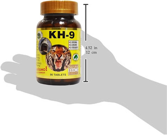 Kh 9 Multivitamin Tablets Natural Bio Energetics Mineral Herb Amino Enzymes (160 Tablets)