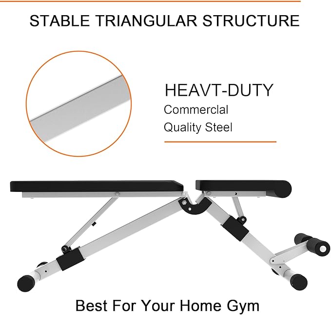 NicBex Weight Bench