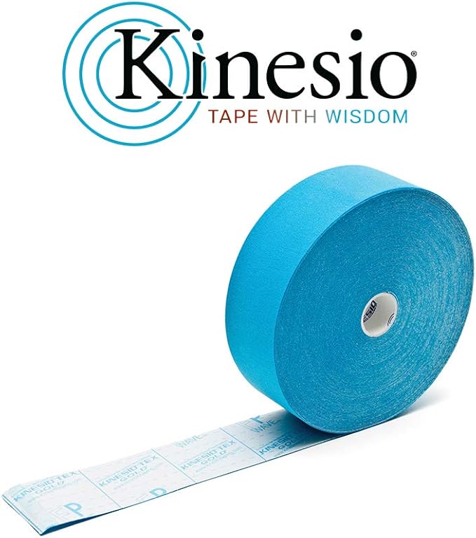 Kinesio Taping - Elastic Therapeutic Athletic Tape Tex Gold FP - Bulk Roll - Black – 2 in. x 103 ft