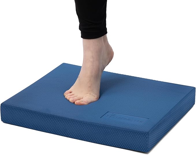 StrongTek Professional Foam Exercise Balance Pad - 15.8" 13" x 2", High-Density