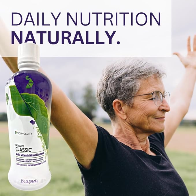 Youngevity Ultimate Classic - Multi-Vitamin & Mineral Complex | Natural Source Of Essential Daily Nutrients | Highly Absorbable Liquid | (2)