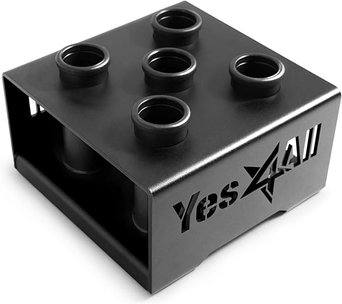 Yes4All Vertical Storage Rack, Home Gym Organizer, Barbell & Dumbbell Rack for 2-inch Olympic & Curl Bars