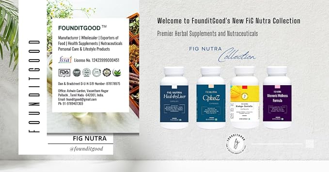FiG Nutra's Heal~thyLiver – Advanced Liver Detox & Digestive Health Supplement | Curcuma, Piper Nigrum, Zingiber, Bhumyamalaki, Pila Bhangra | Supports Fatty Liver Detox, Promotes Liver Vitality
