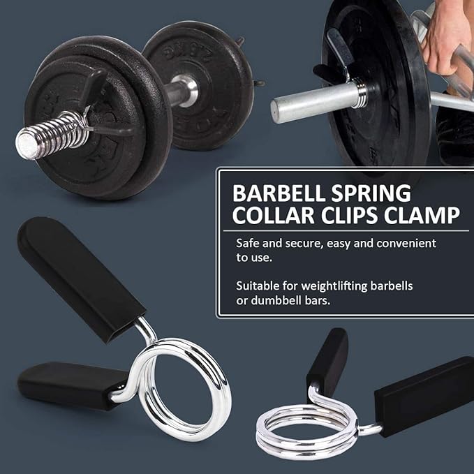 AUROR Spring Collar Clips for Olympic Bars
