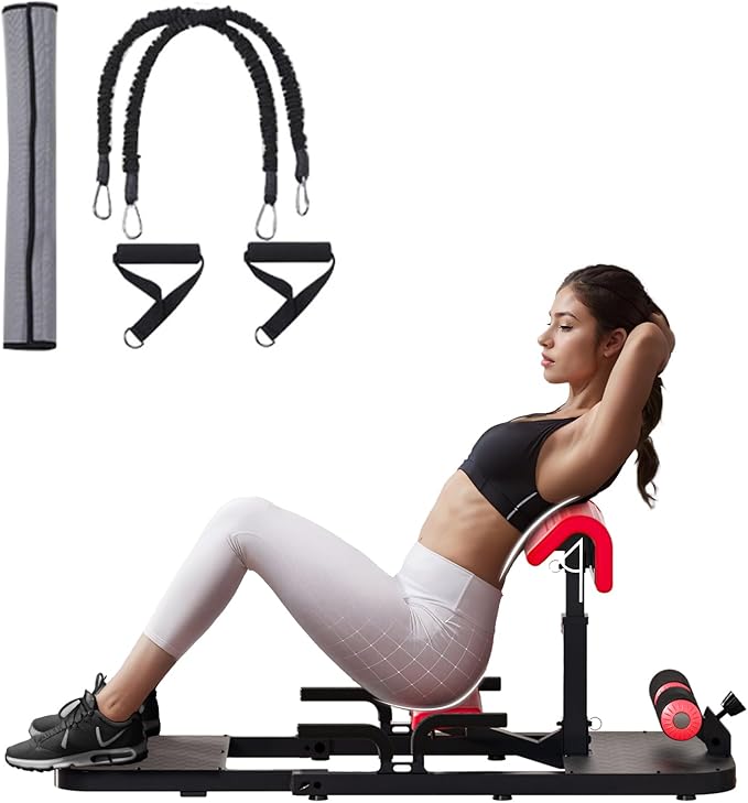 Hip Thrust & Squat Machine for Home β Multi-Function Glute Builder, Leg & Core Strengthening Equipment β Adjustable Sissy Squat, Hip Thrusts, Squat Assist Machine for Home Gym