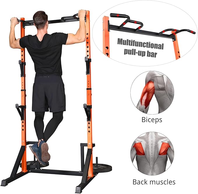 CANPA Multifunction Power Rack with Pull up Bar