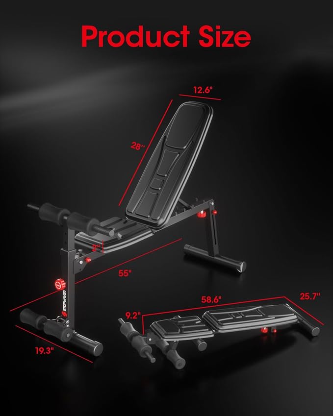 Weight Bench Press 860Lb Stable
