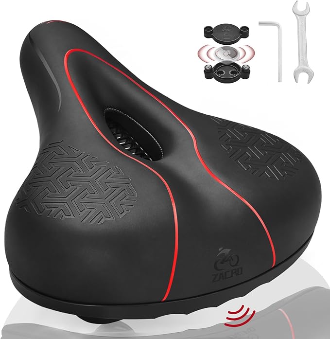 Zacro Bike Seat Comfort for Women Men