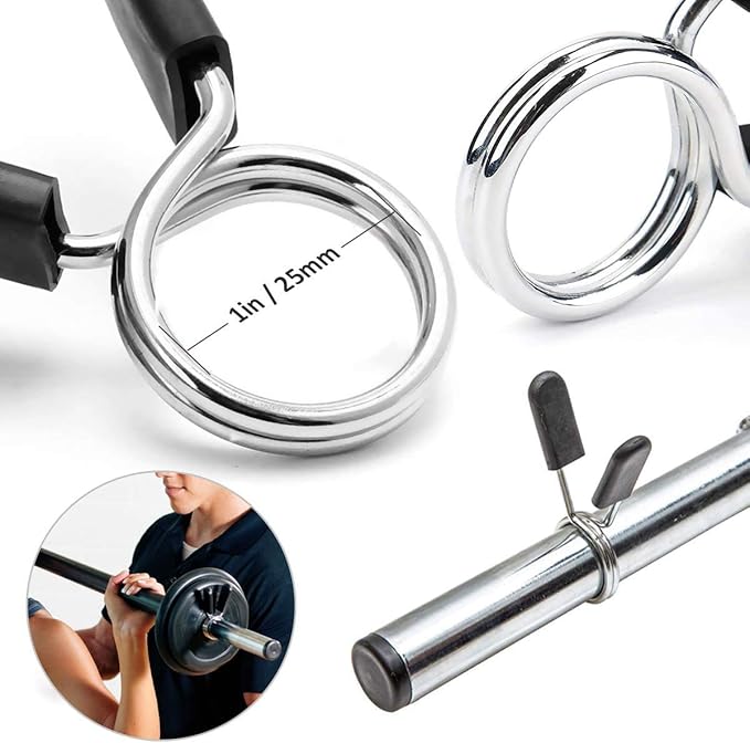 AUROR Spring Collar Clips for Olympic Bars