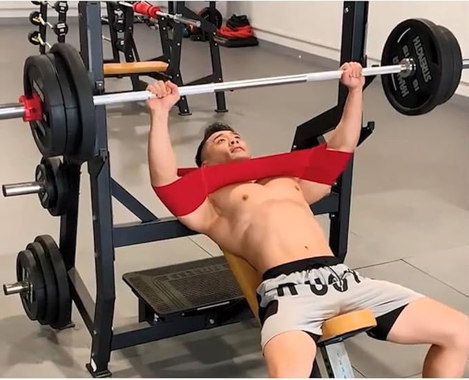 Bench Press Band Power Weight Lifting Training Gym