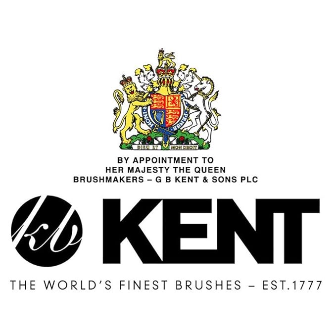 Kent 16T Graphite Fine Tooth and Wide Tooth Comb for Daily Grooming, Handmade Styling Comb for All Hair Types, Styling and Detangling Combs for Men and Women