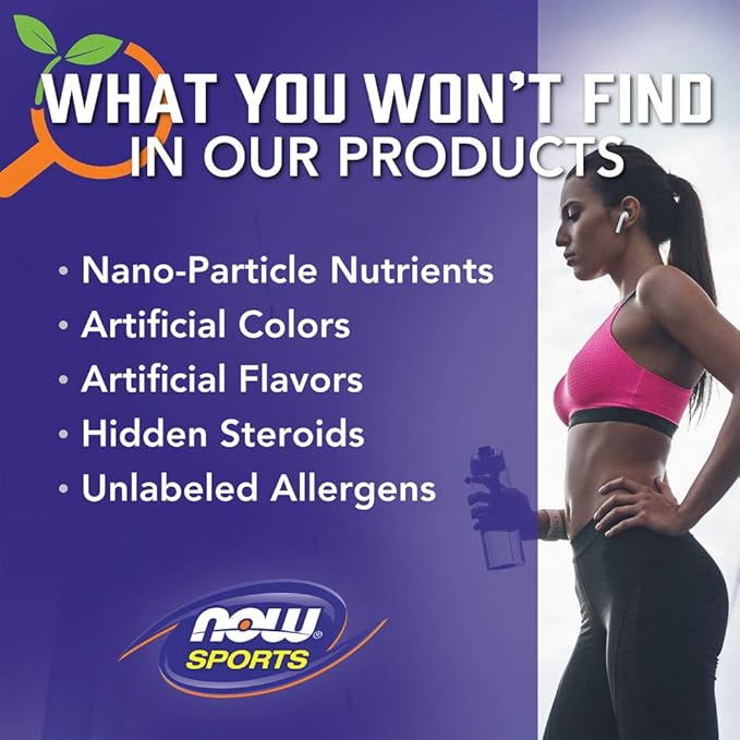 NOW Foods Sports Nutrition, L-Glutamine Pure Powder, Nitrogen Transporter*, Amino Acid, 35.3-Ounce