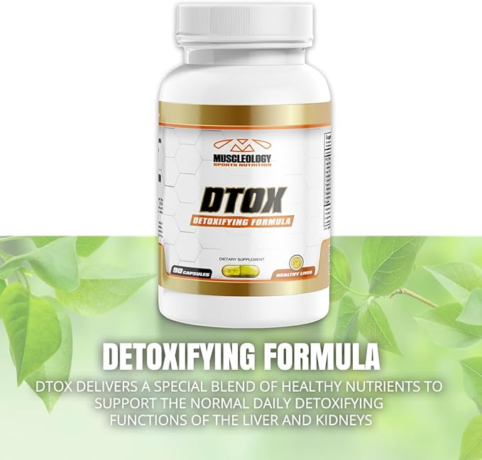 Dtox: Liver and Kidney Support Supplement.