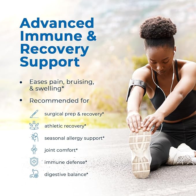 VitaMedica Bromelain & Quercetin Supplement - 500mg Bromelain 250mg Quercetin - 2400 GDU for Immunity, Joint Support, Inflammation and Muscle Recovery - 60 Vegan Capsules - 30 Servings (2 Pack)