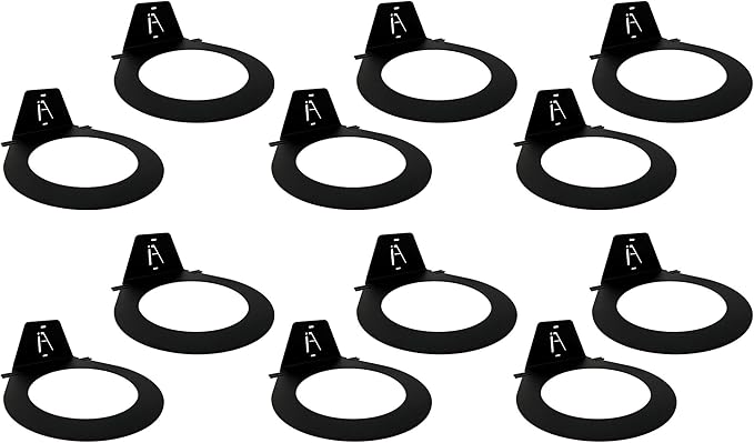 IRON AMERICAN USA Dynamax Medicine Ball Wall Mount Storage Rack, 8.5 Inches Inside Diameter, 30-lb Capacity, for Gym Exercise Sports Balls, Wall Balls and Slam Balls, Hardware Included