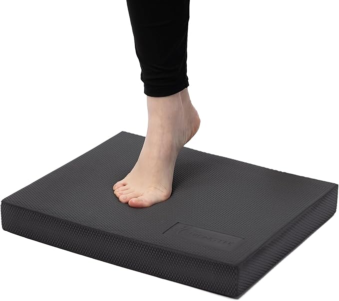 StrongTek Professional Foam Exercise Balance Pad - 15.8" 13" x 2", High-Density