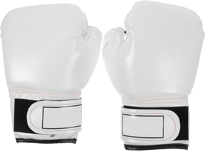 Garneck Kids Boxing Gloves Training Gloves Training Mitts Junior Punch PU Leather Sponge Filled for Toddler and Youth Red