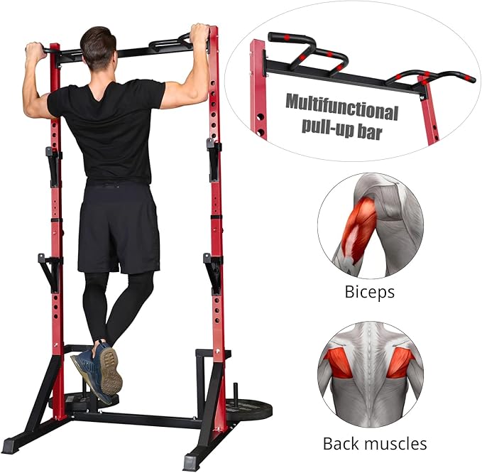CANPA Multifunction Power Rack with Pull up Bar