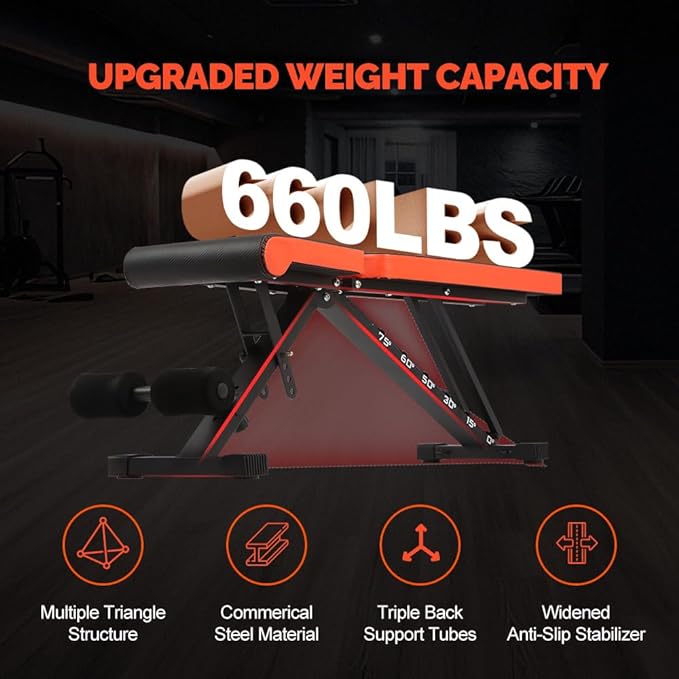 Weight Bench Adjustable Training Bench Full Body Weight