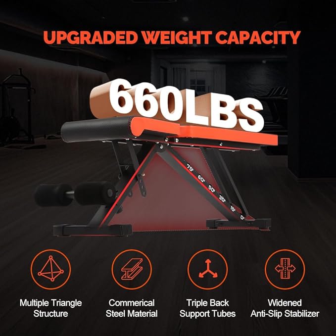 Weight Bench Adjustable Training Bench Full Body Weight