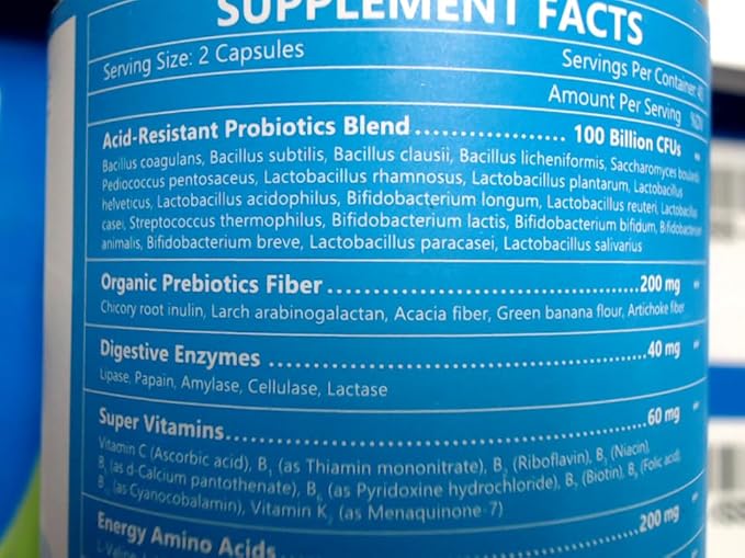 NATURE TARGET Probiotics for Men Digestive Health with Enzymes & Prebiotics, 100 Billion CFUs, Men's Probiotics with Saw Palmetto & Cranberry for Prostate & Urinary Tract Health, 90 Veggie Capsules